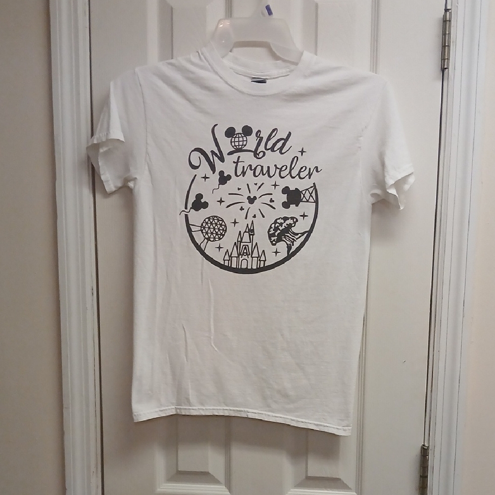 Gildan Kids 'World Traveler' T-Shirt - White